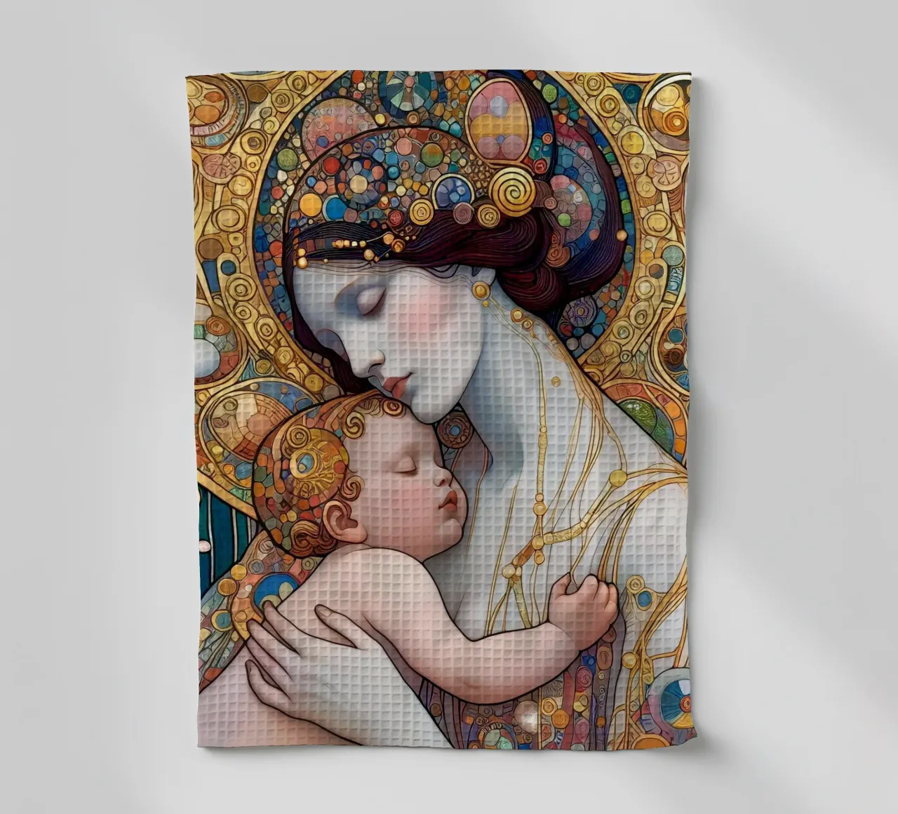 Die Mutter Geschirrtuch von Art-Nouveau-Dsg