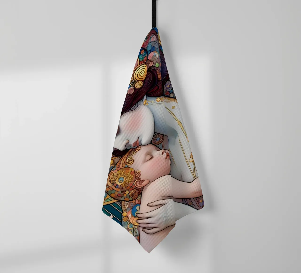 Die Mutter Geschirrtuch von Art-Nouveau-Dsg