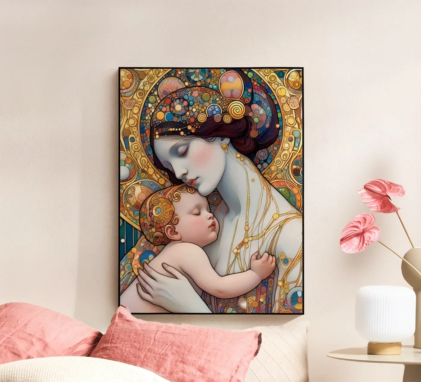 La madre plexiglass da Art-Nouveau-Dsg