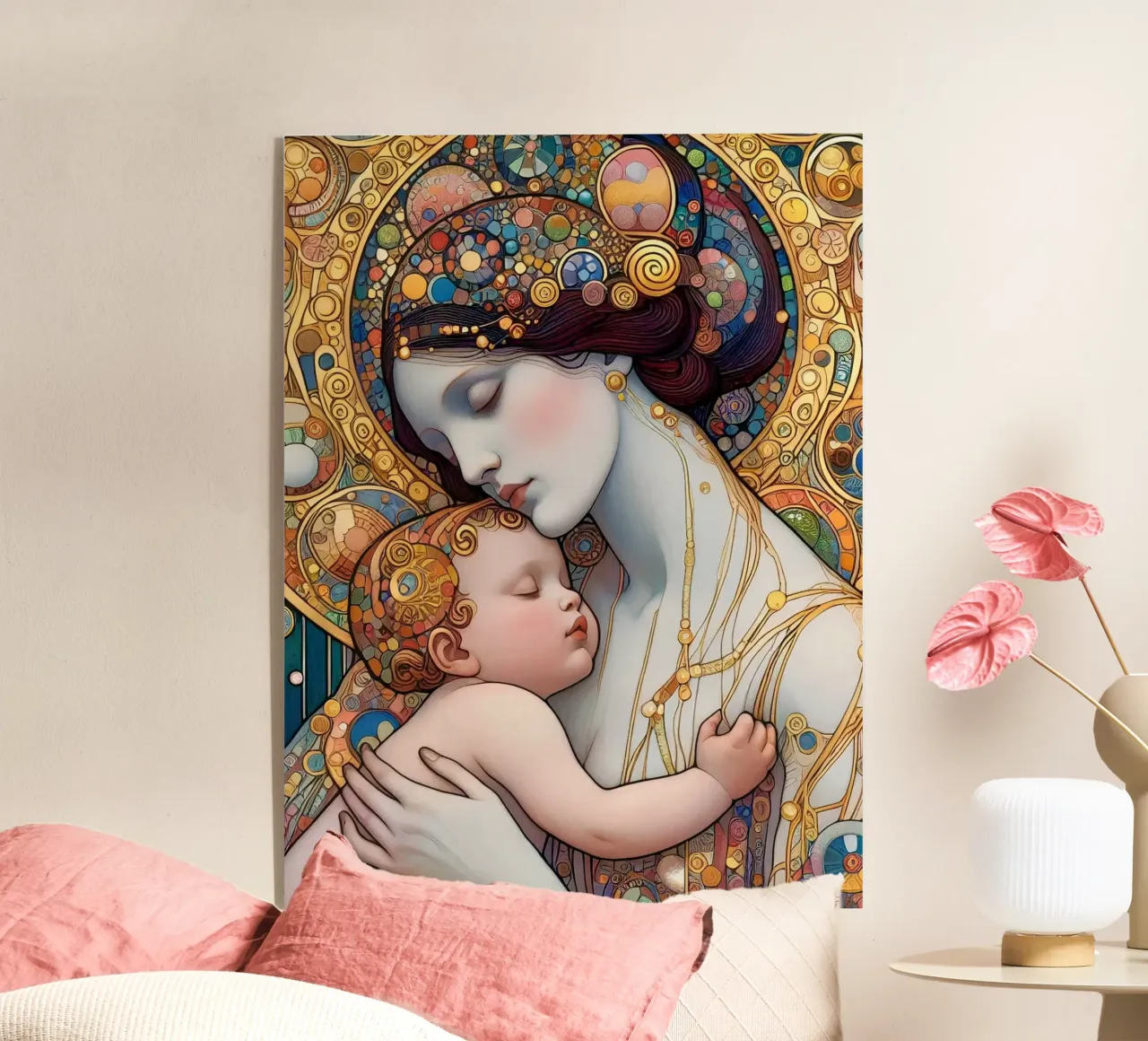 La madre plexiglass da Art-Nouveau-Dsg