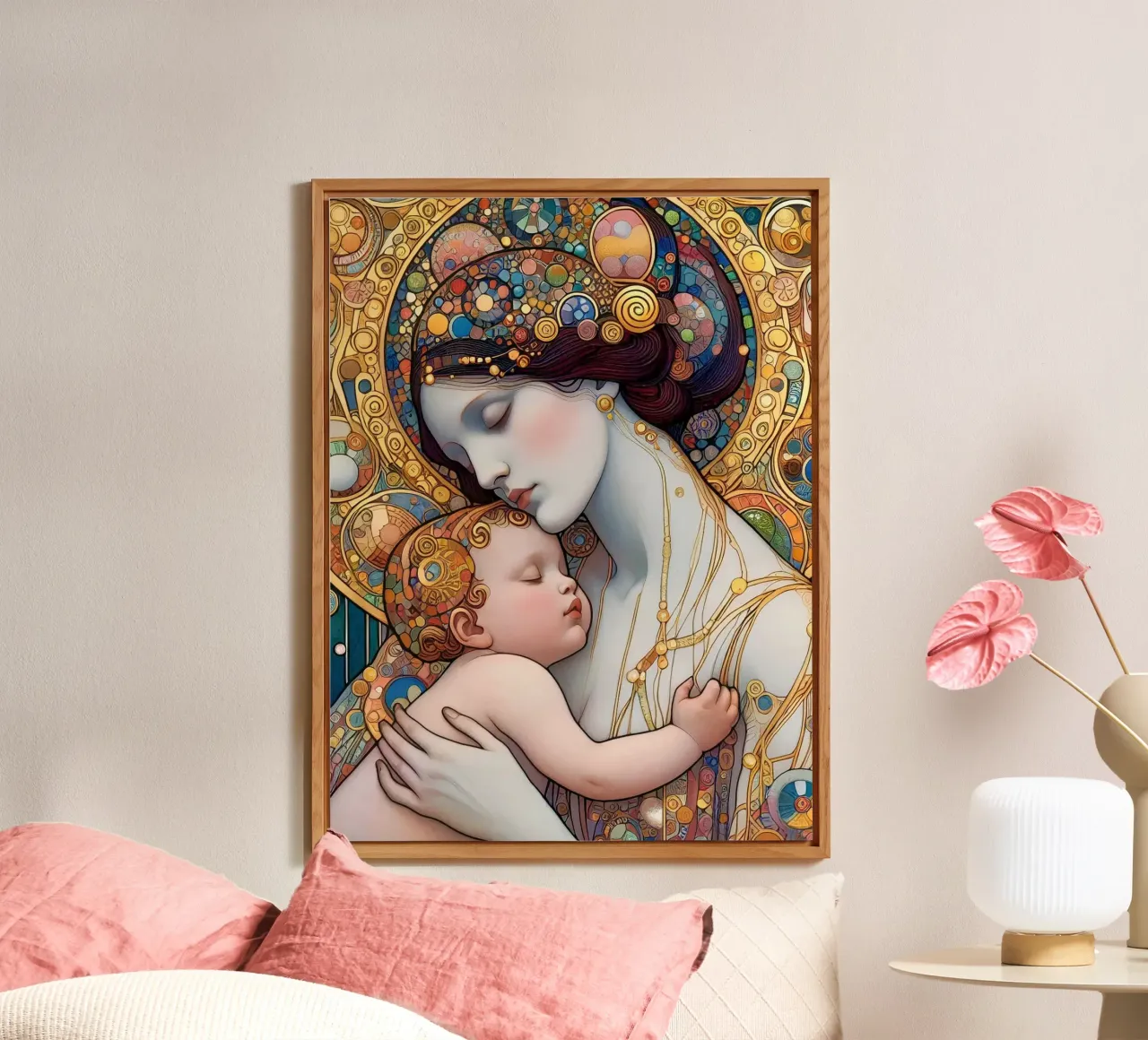 The mother Forex-Platte von Art-Nouveau-Dsg