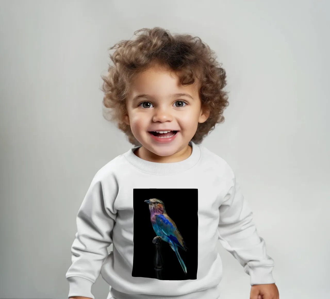 Bellissimo uccello felpa neonato da Curious Collections by Marielle Leenders