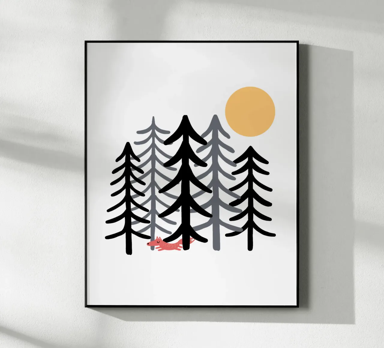 Fuchs im Wald II plexiglass da BAINAI
