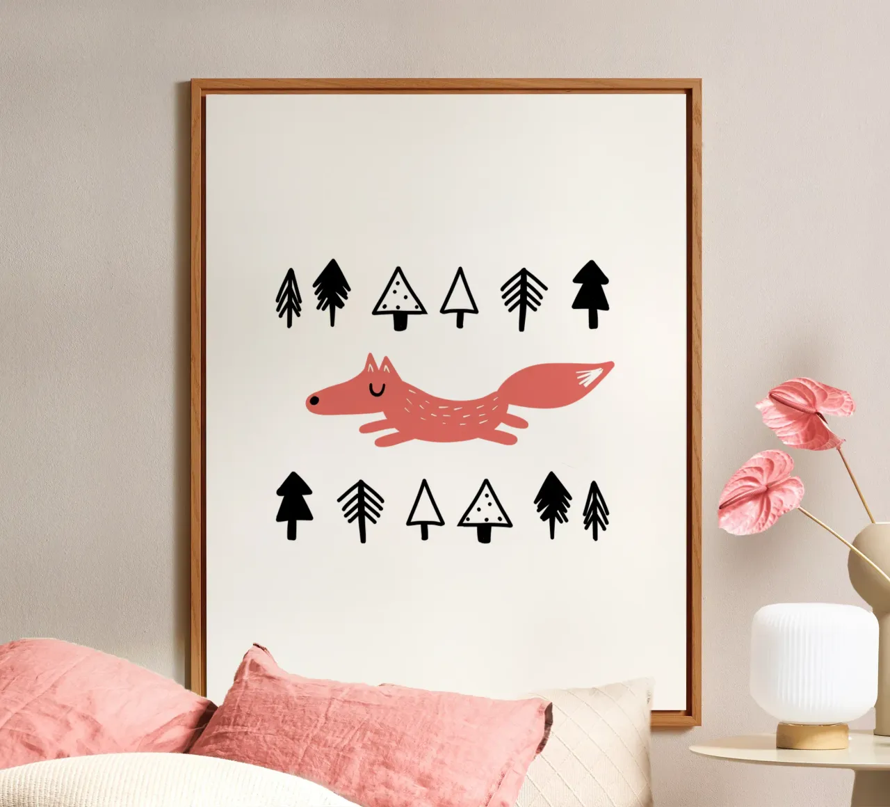 Fuchs und Wald alluminio dibond da BAINAI
