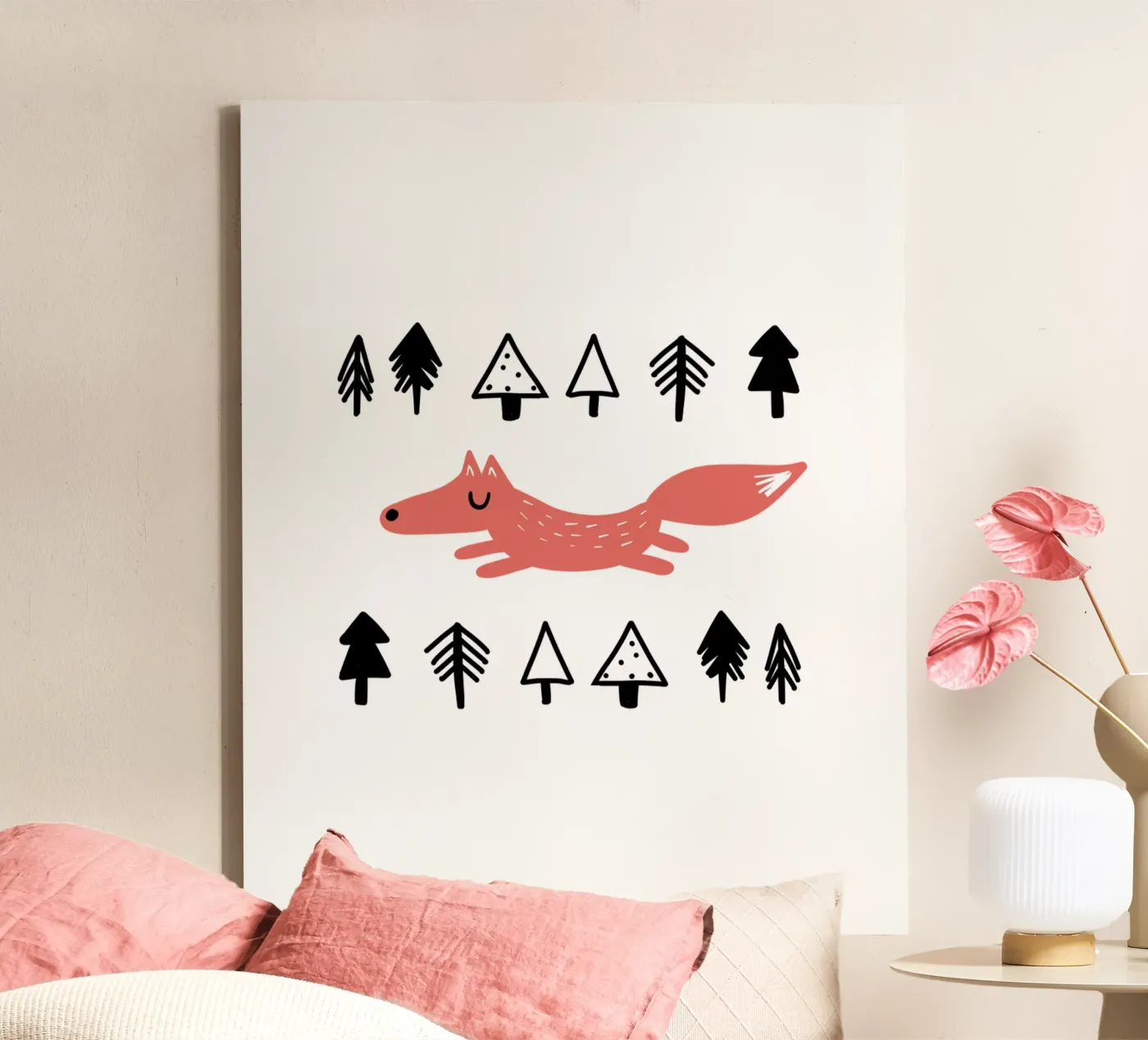 Fuchs und Wald tela da BAINAI KIDS