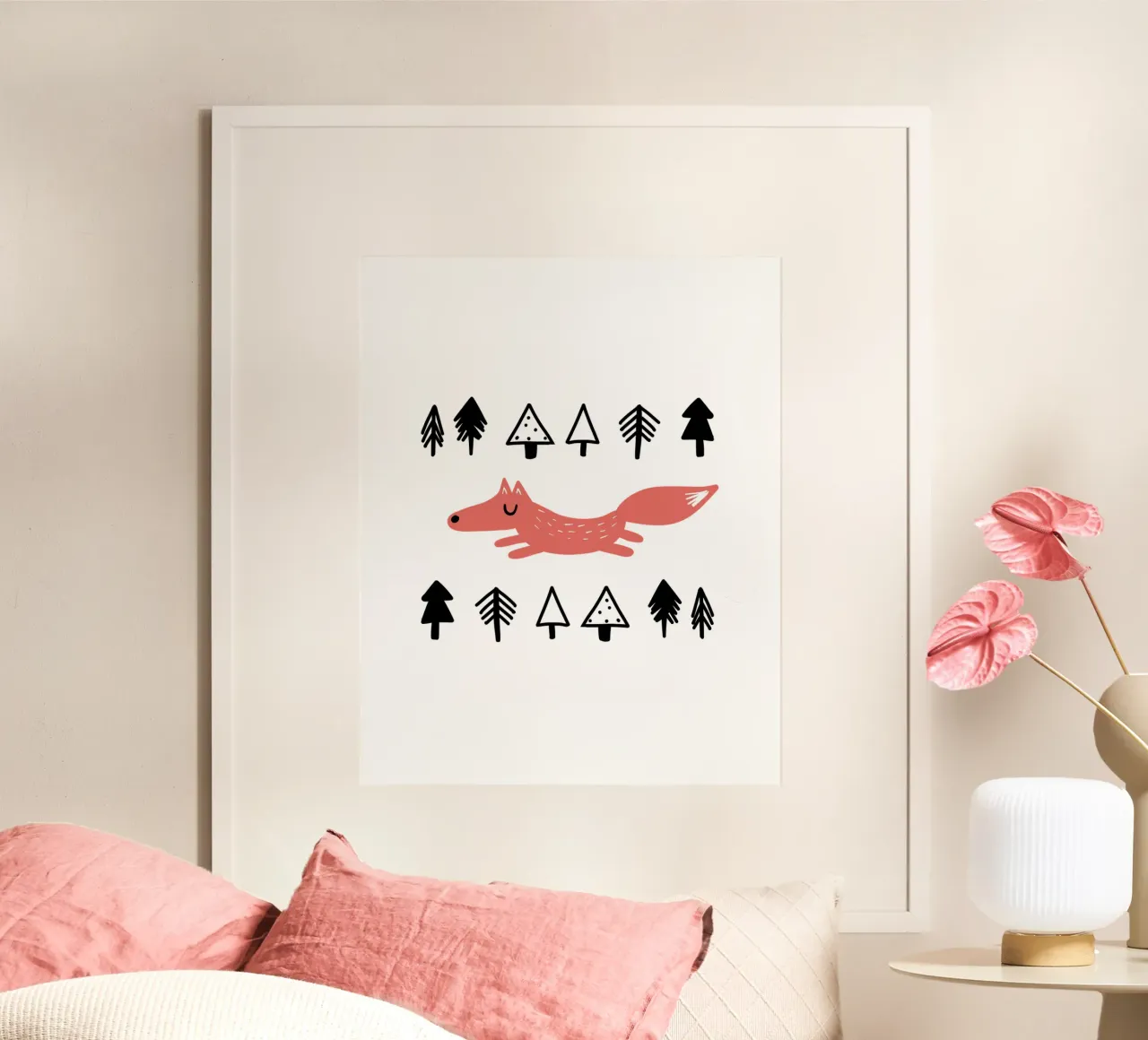 Fuchs und Wald poster da BAINAI