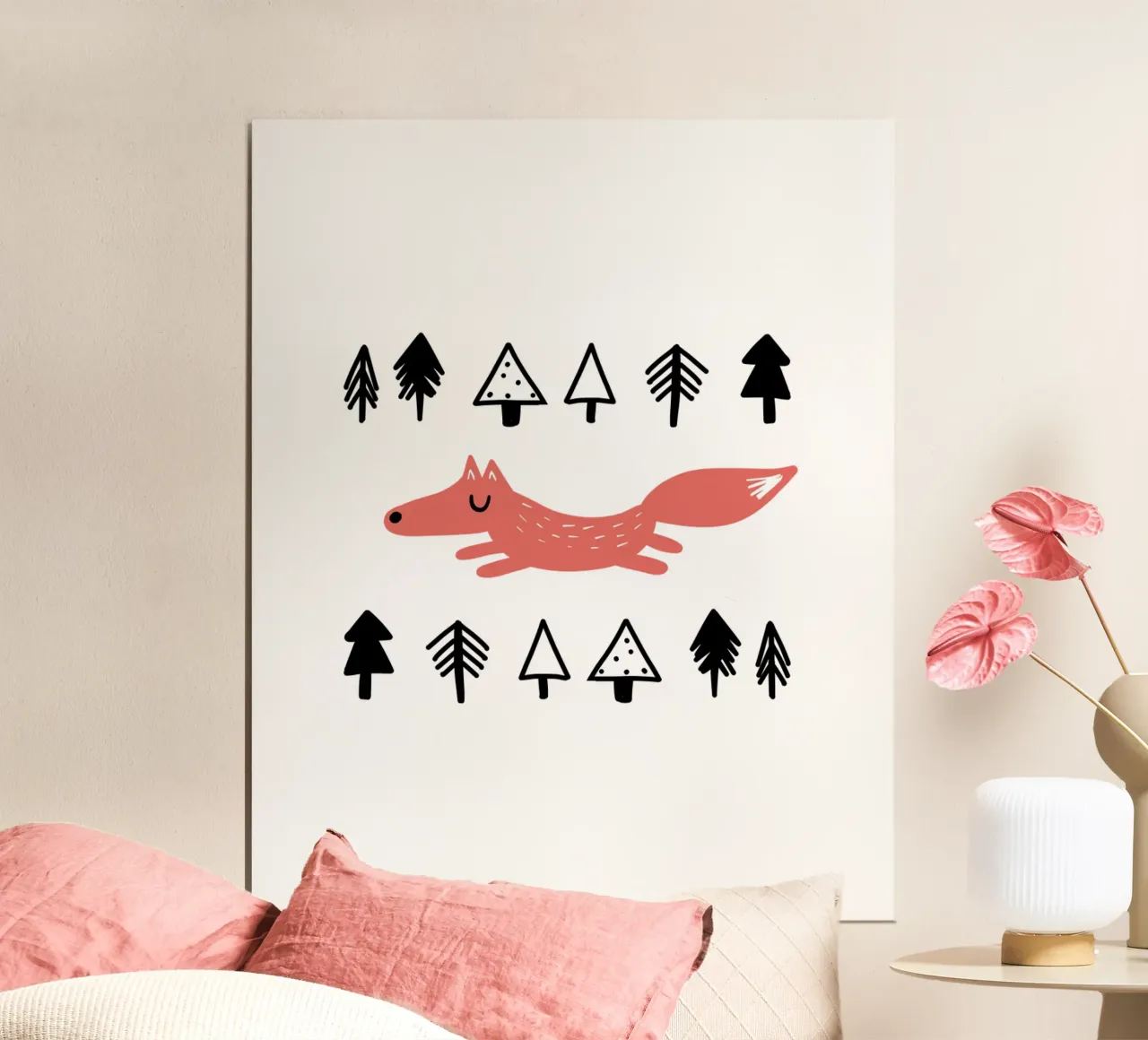 Fuchs und Wald poster da BAINAI