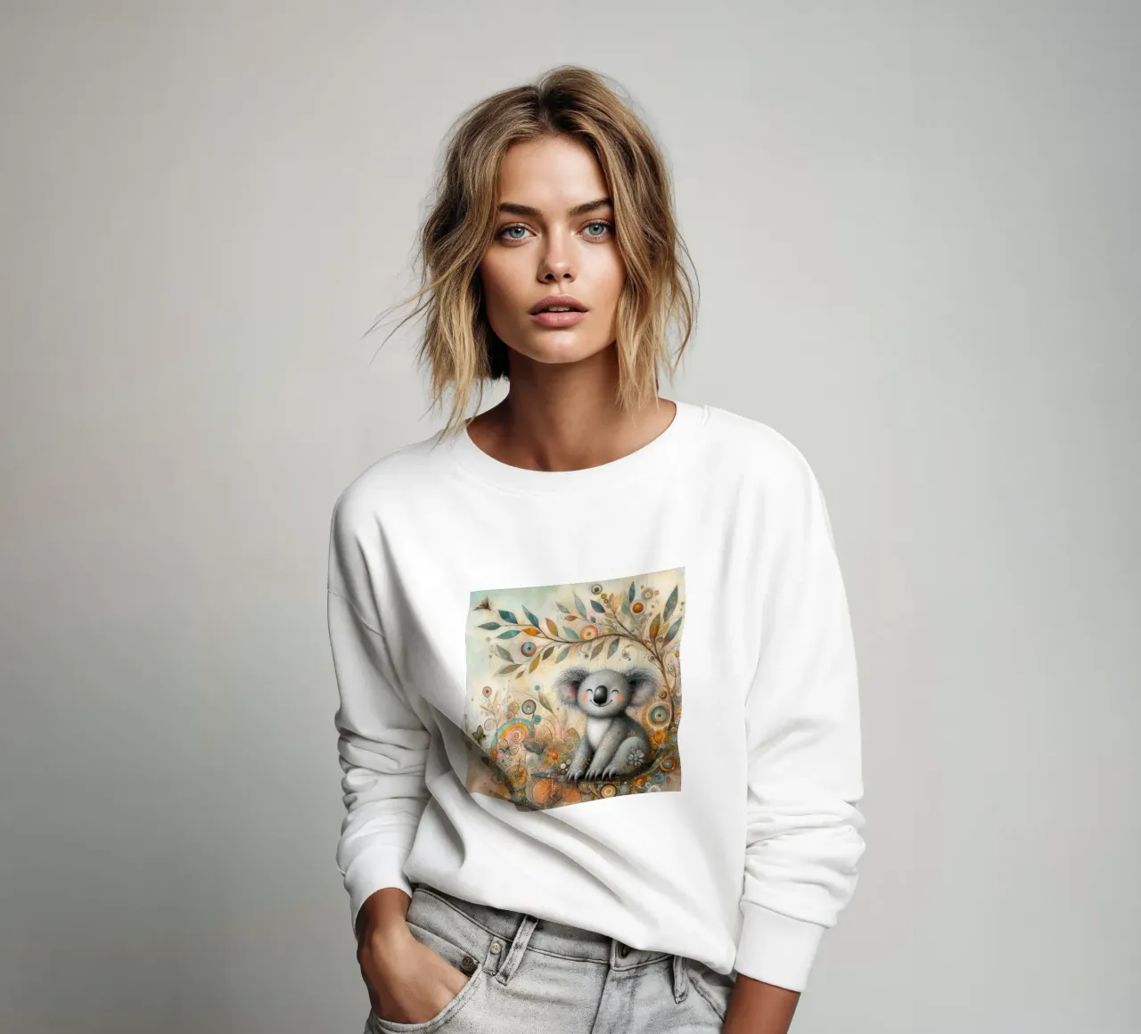 koala capriccioso felpa da 🎁 ARTVI-SHOP
