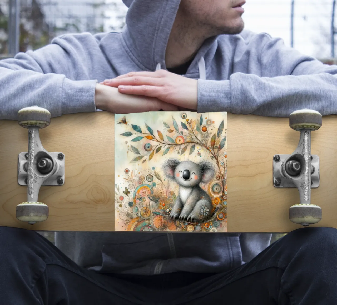 koala capriccioso adesivo da 🎁 ARTVI-SHOP
