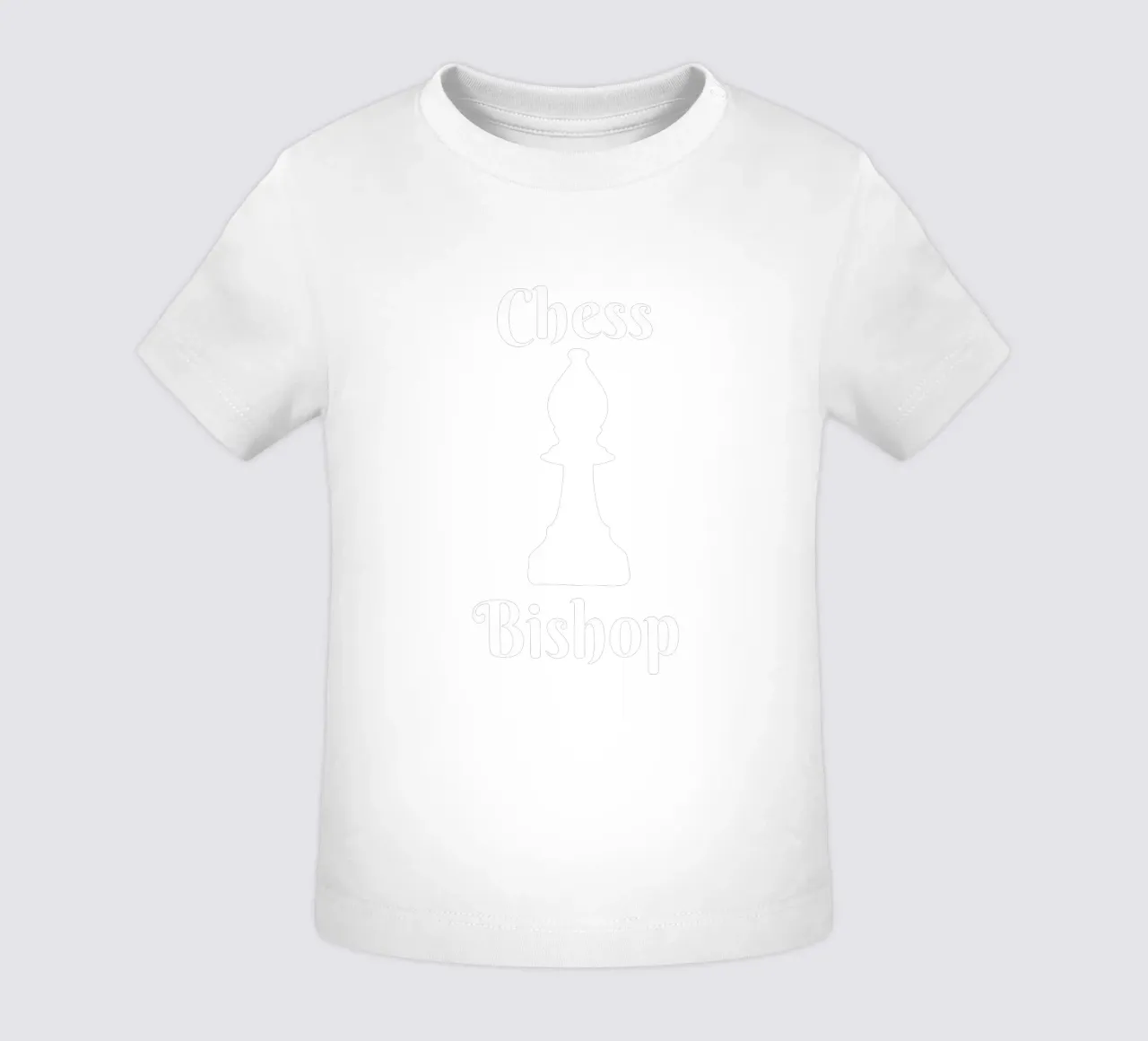 Chess bishop maglietta neonato da happieeagle