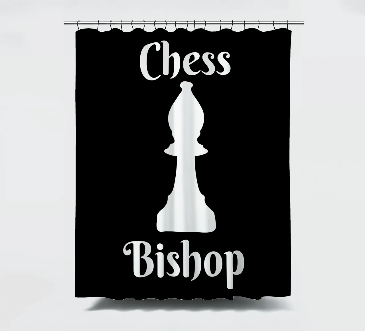 Chess bishop tenda da doccia da happieeagle