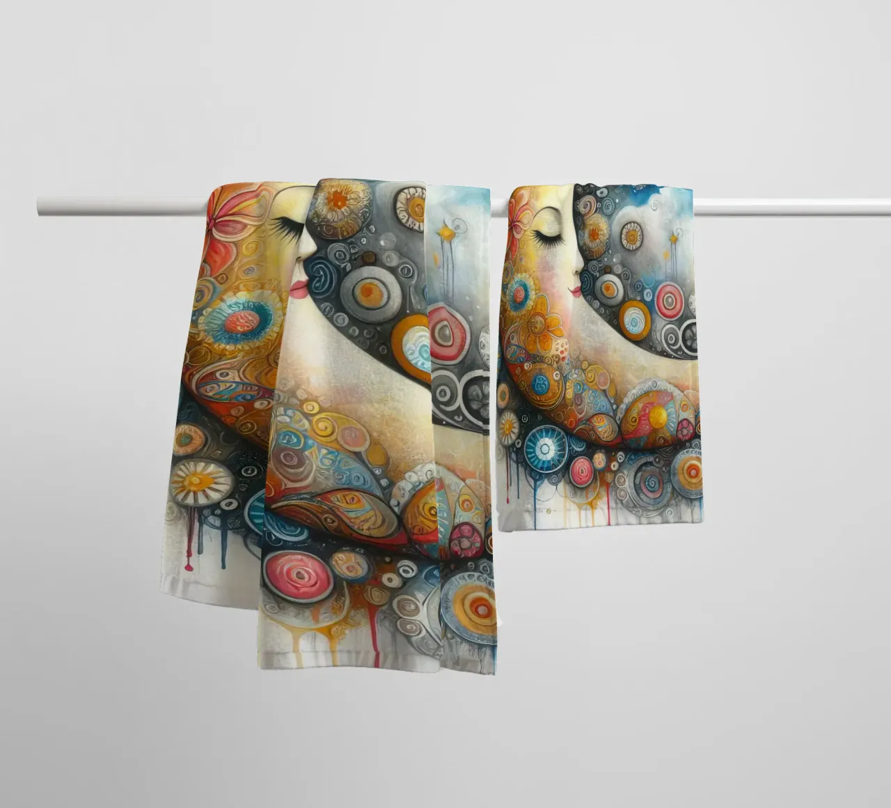una luna capricciosa asciugamano da bagno da ARTVI-SHOP