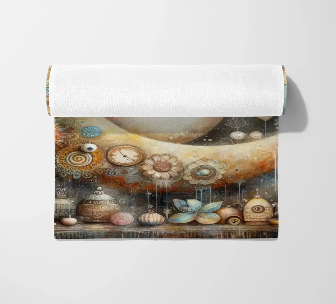 una luna capricciosa. telo mare da ARTVI-SHOP