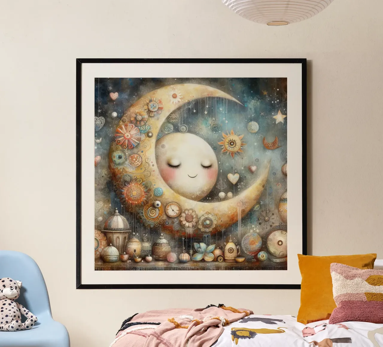 una luna caprichosa. hahnemühle de ARTVI-SHOP
