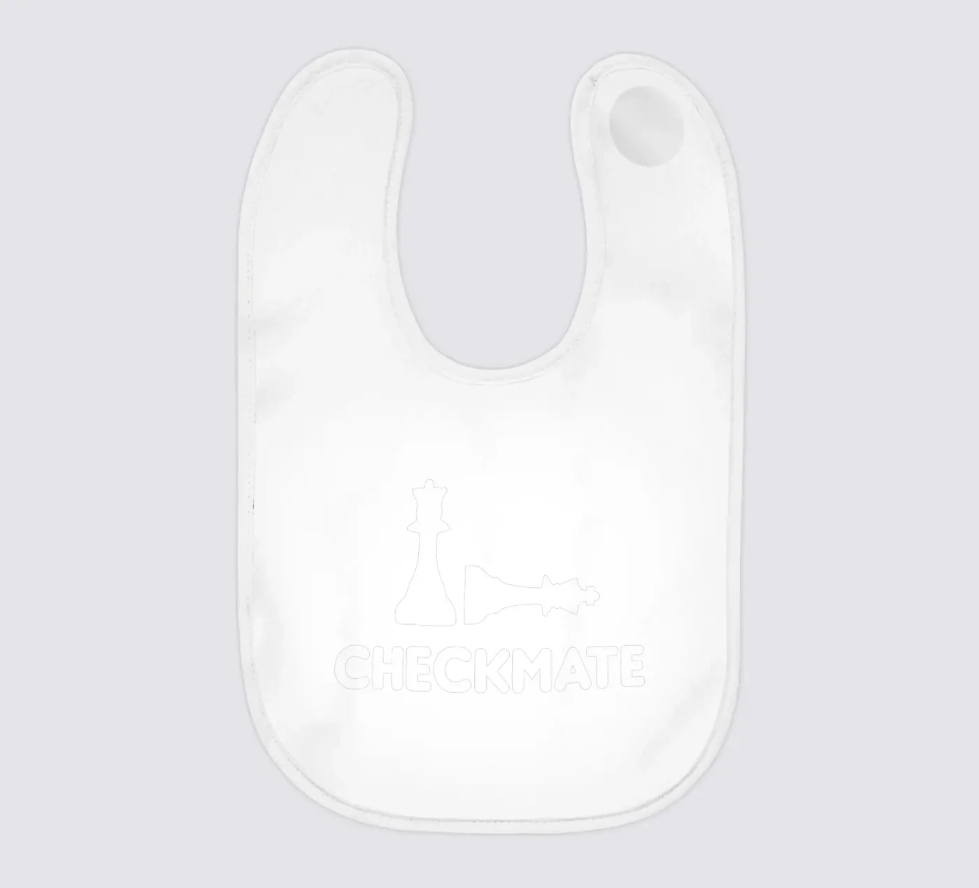 Checkmate bavoir de happieeagle