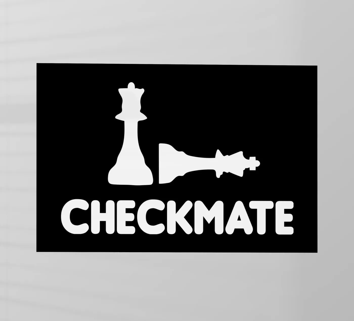 Checkmate backlit folie van happieeagle
