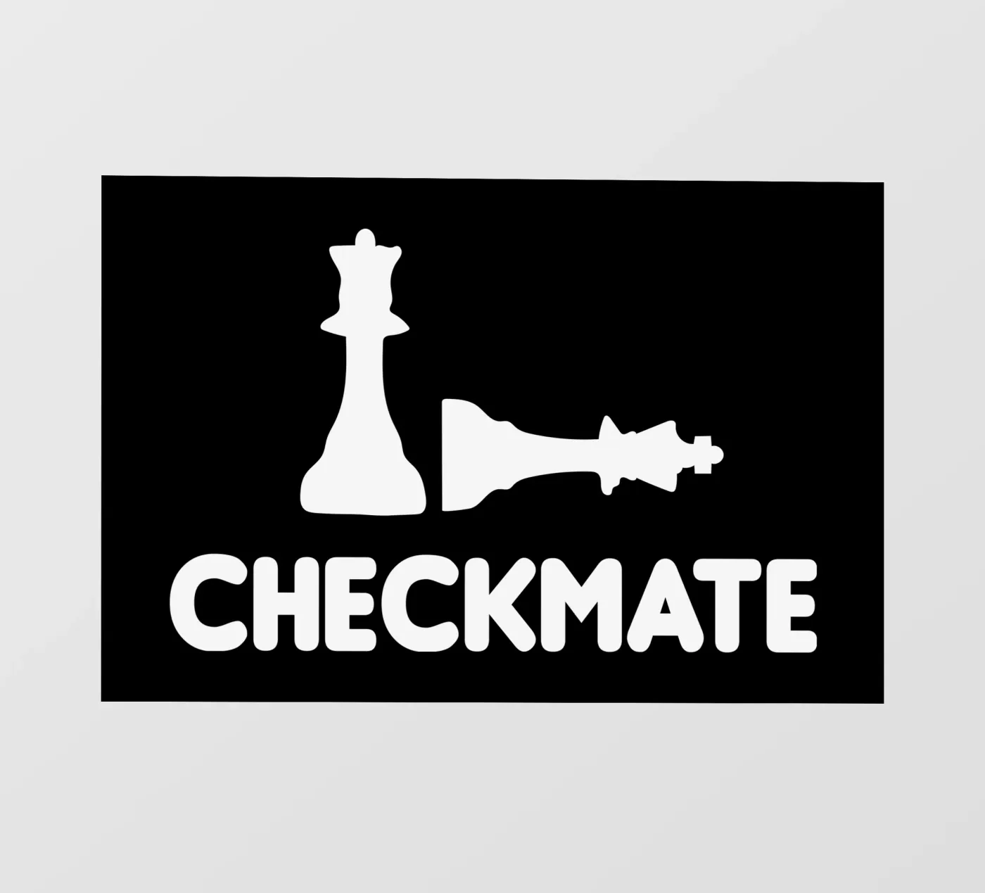 Checkmate backlit folie van happieeagle