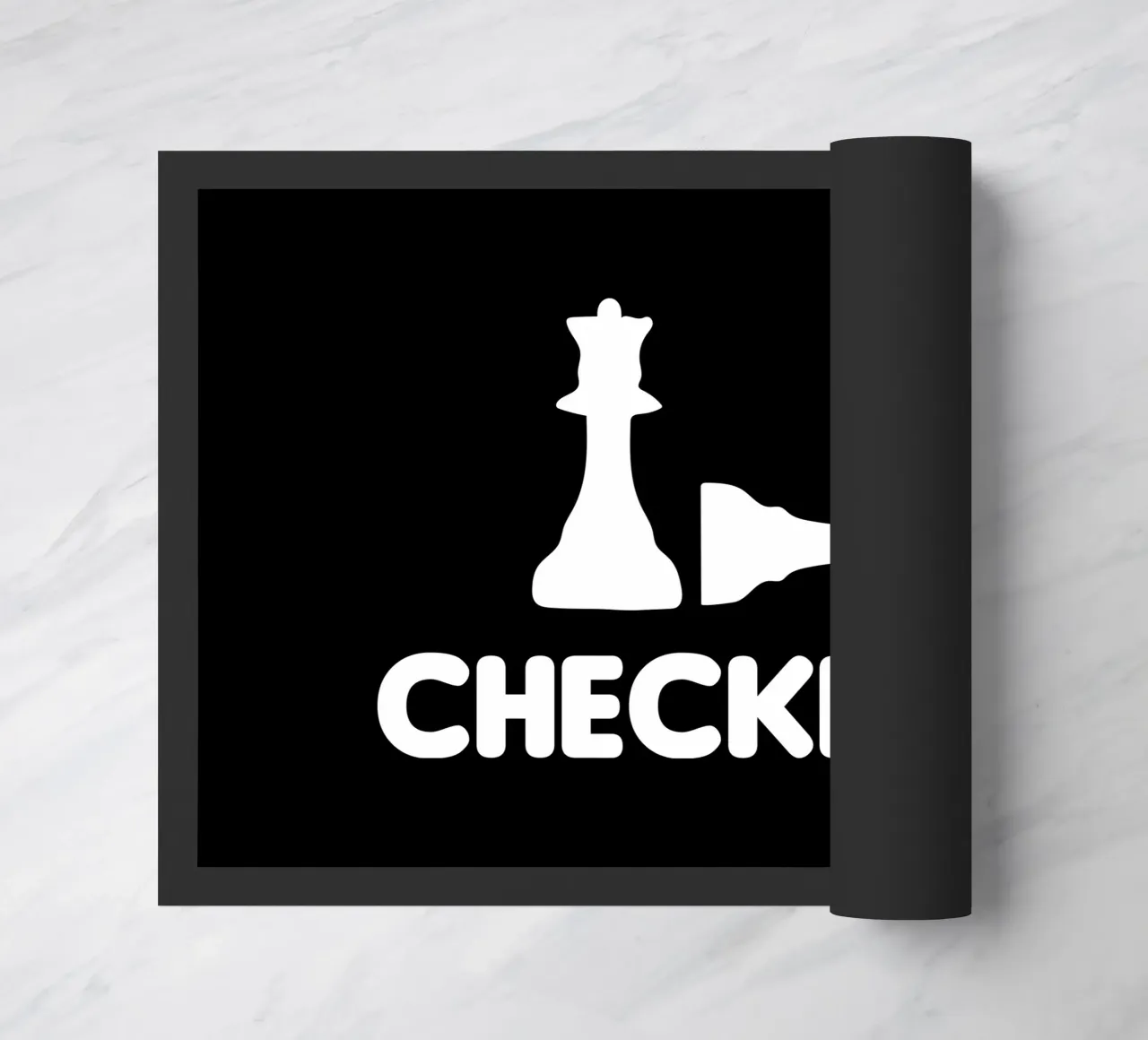 Checkmate deurmat van happieeagle