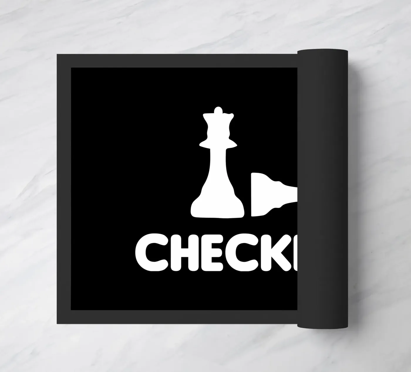 Checkmate deurmat van happieeagle