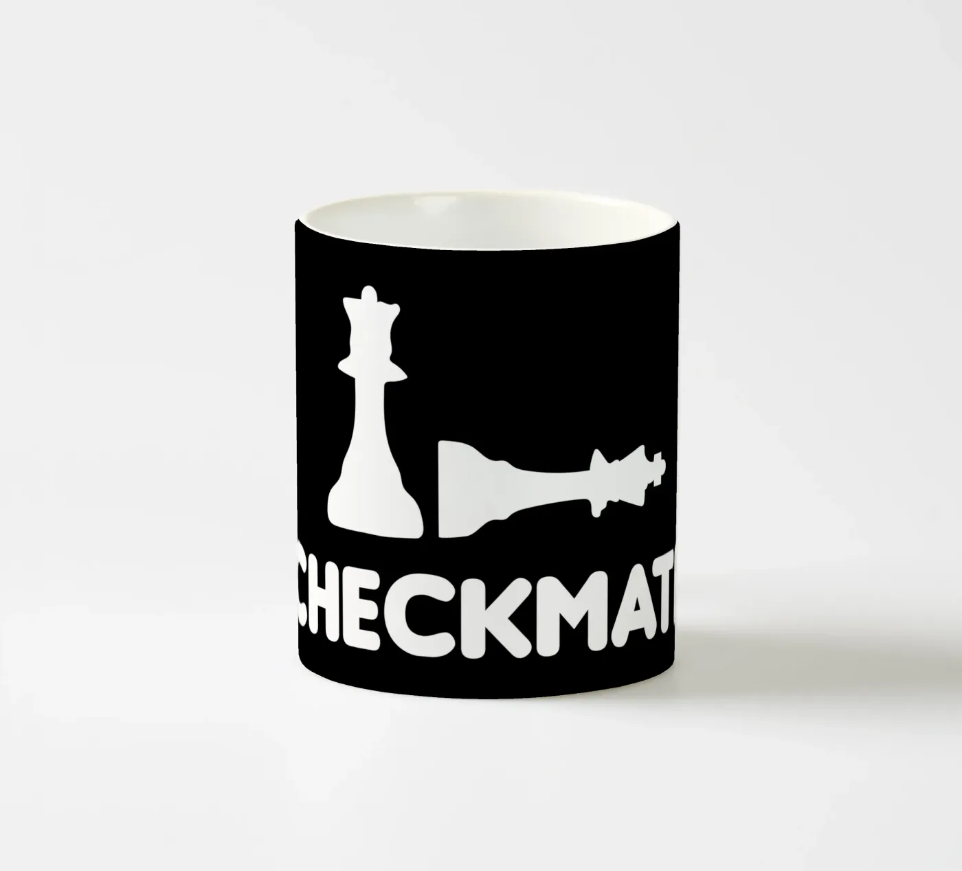 Checkmate ceramic mug by happieeagle