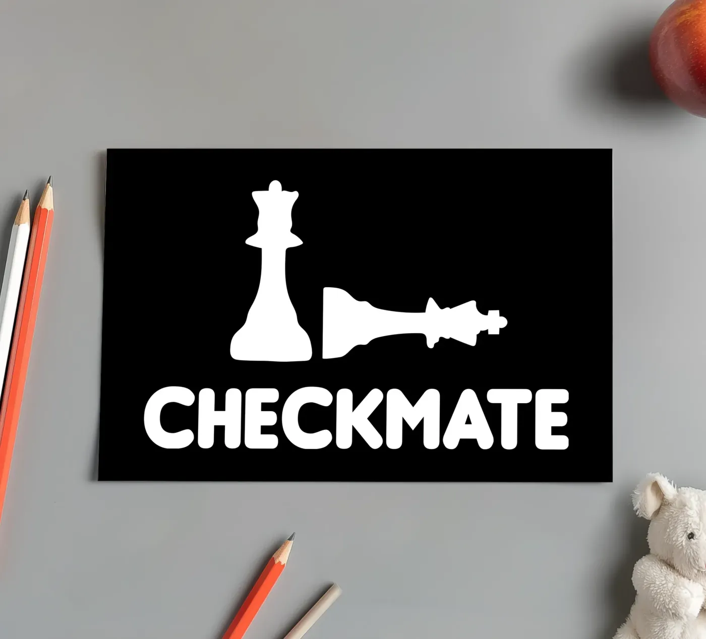 Checkmate stickervel van happieeagle