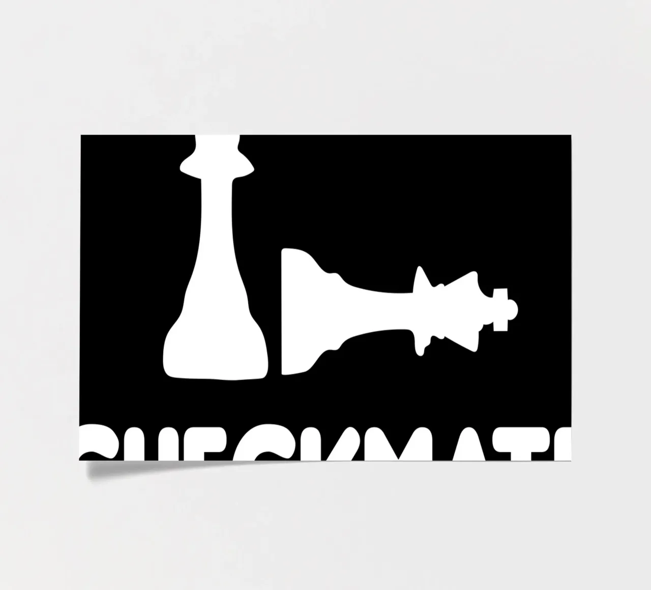 Checkmate sticker sheet by happieeagle