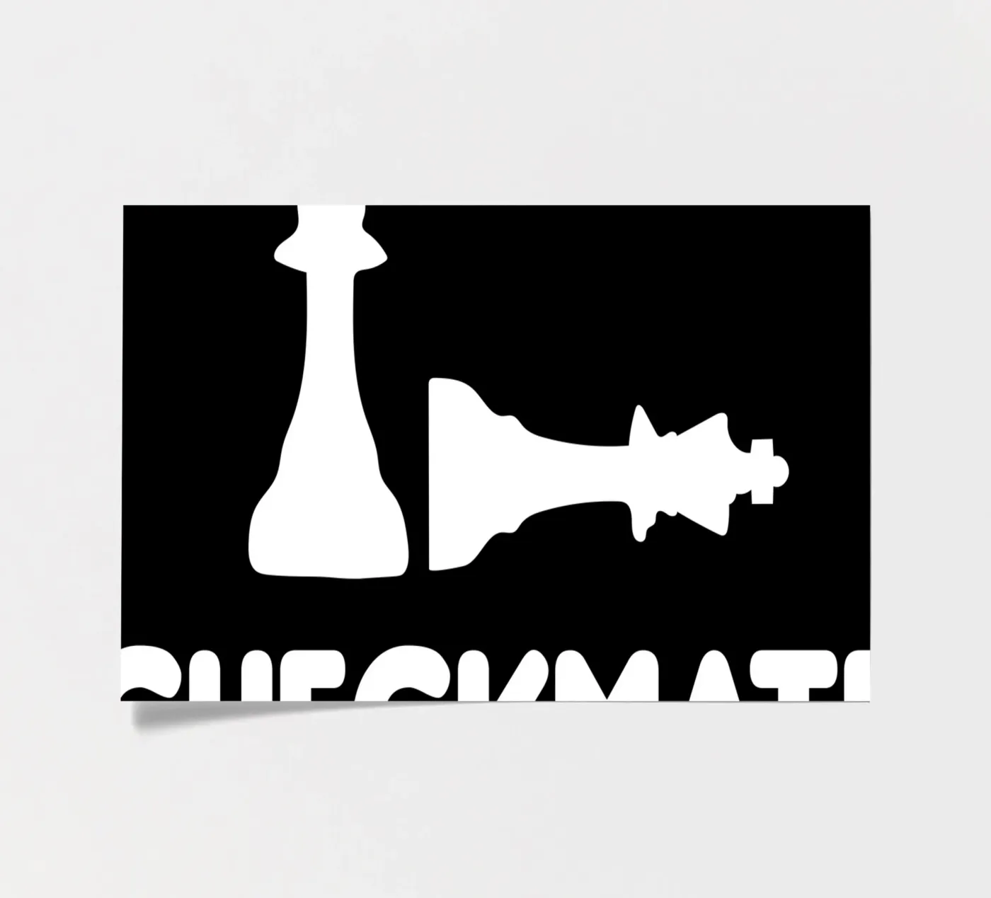 Checkmate stickervel van happieeagle