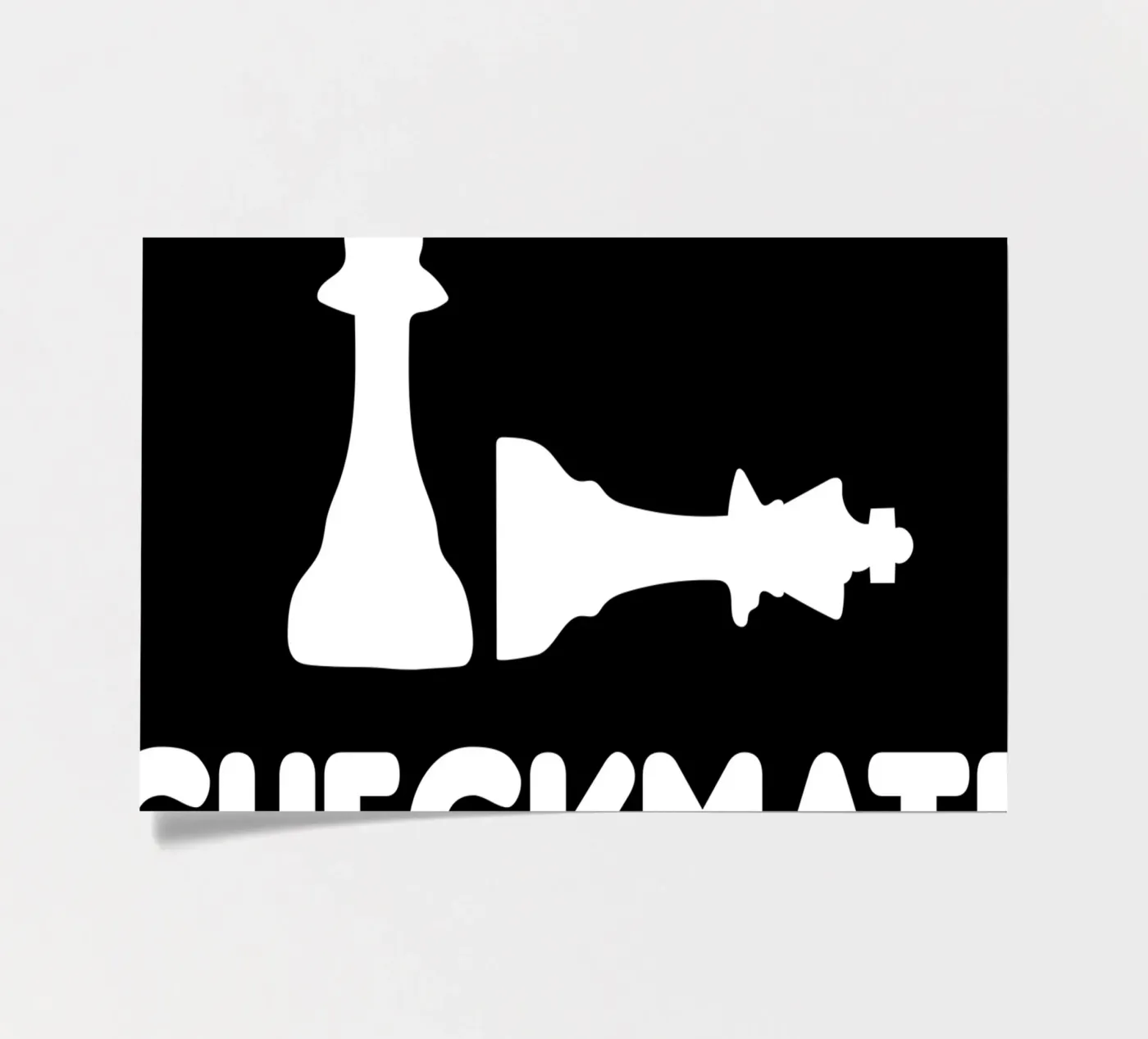Checkmate stickervel van happieeagle