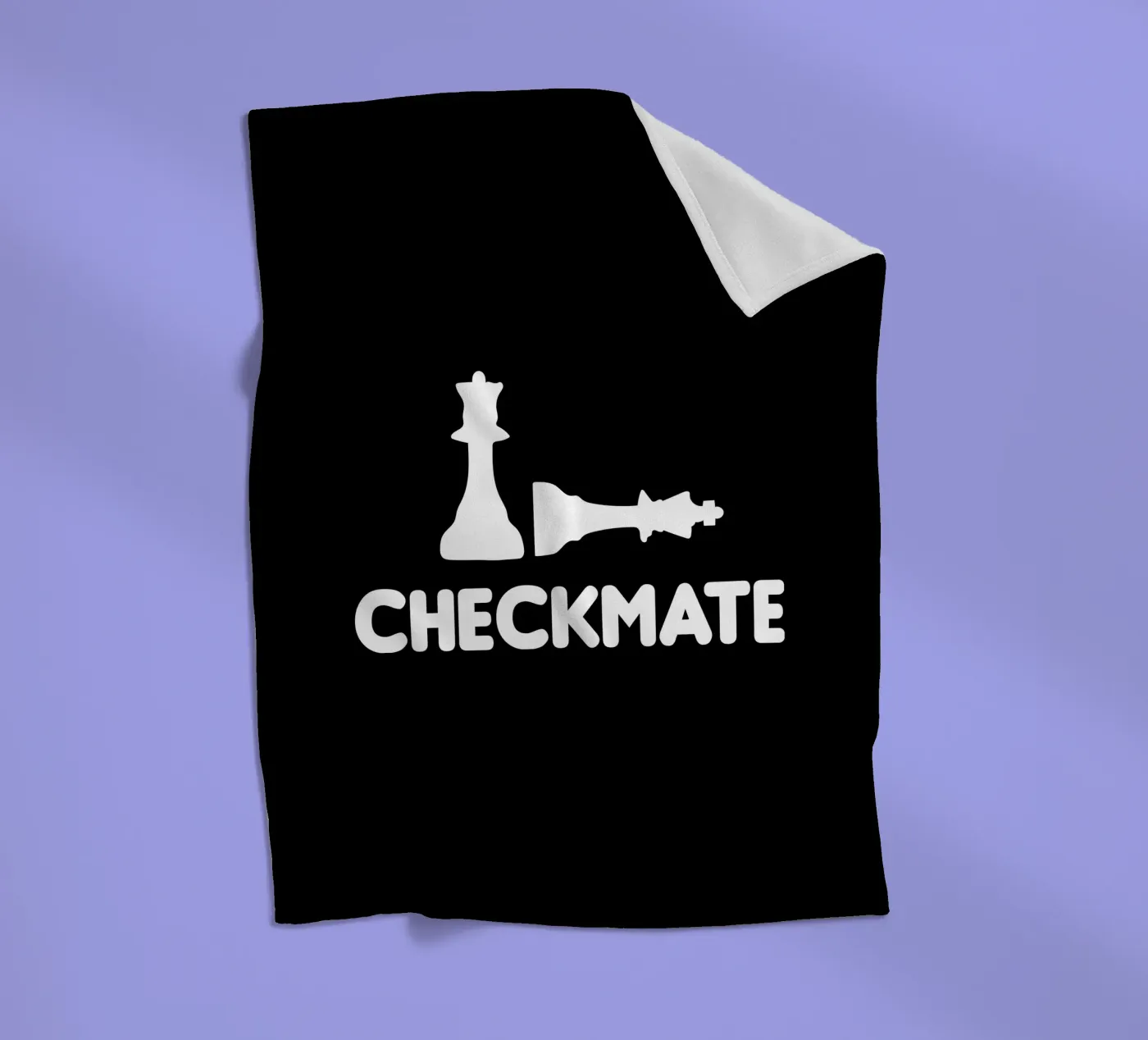 Checkmate fleecedeken van happieeagle