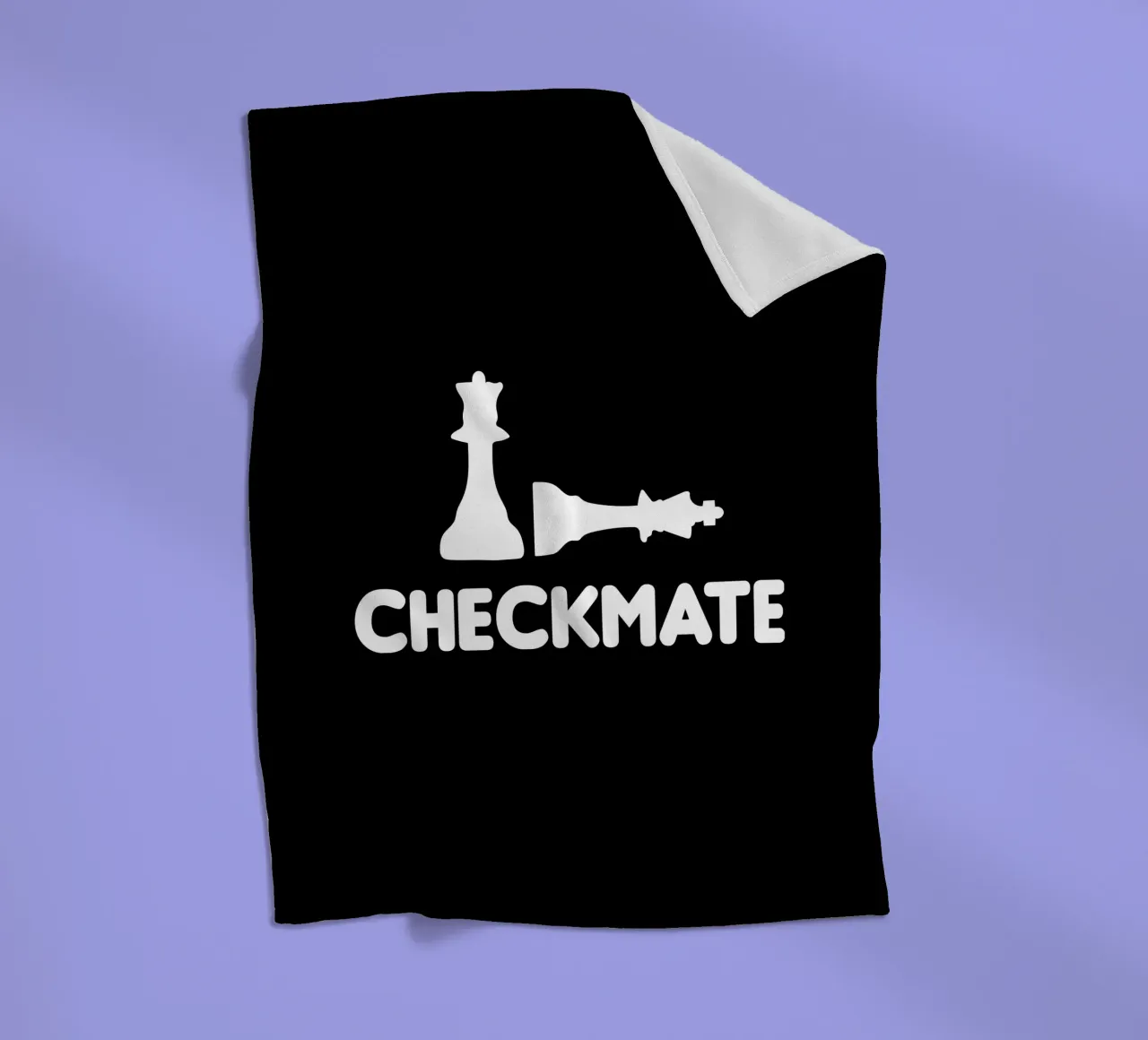 Checkmate Fleecedecke von happieeagle