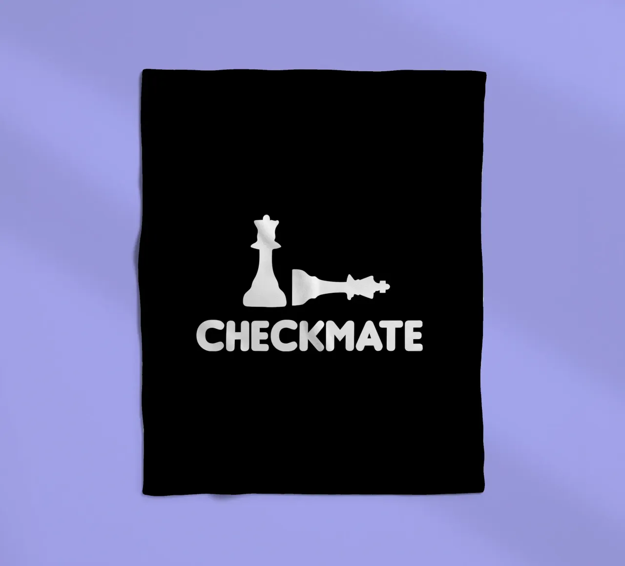 Checkmate Fleecedecke von happieeagle