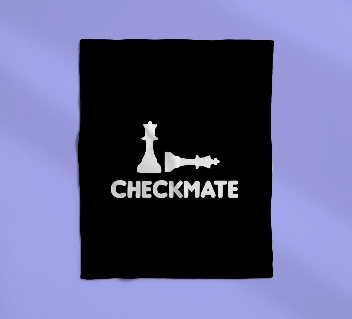 Checkmate fleecedeken van happieeagle