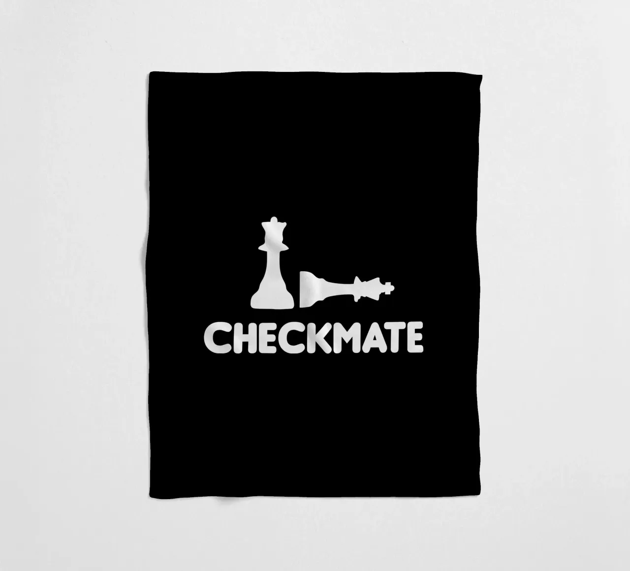 Checkmate Fleecedecke von happieeagle