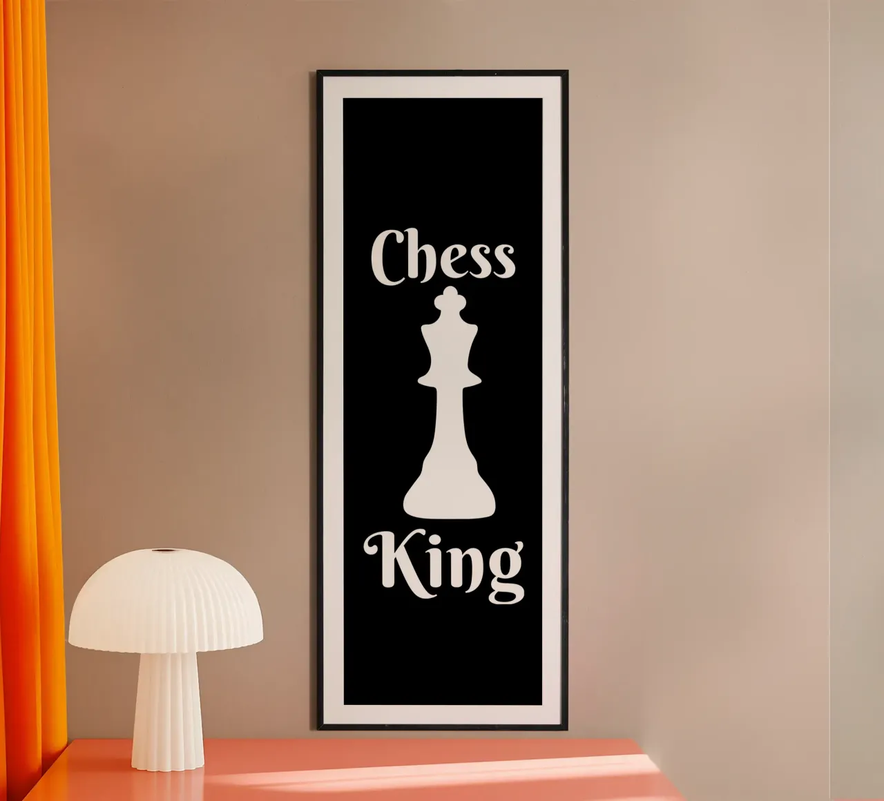 Chess king poster by happieeagle