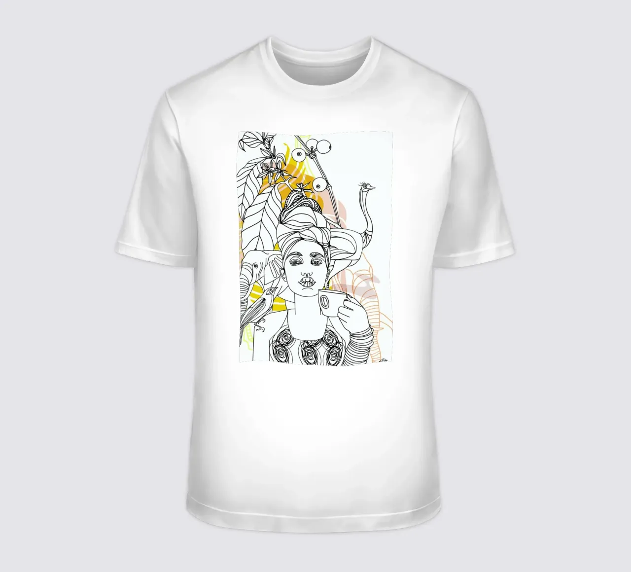 Coffe Break - Queens & Dandies t-shirt da Anja Denz