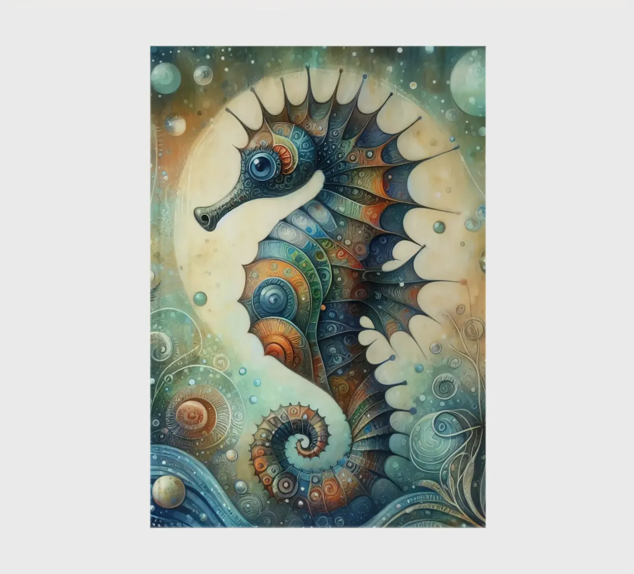 un cavalluccio marino capriccioso diario da 🎁 ARTVI-SHOP