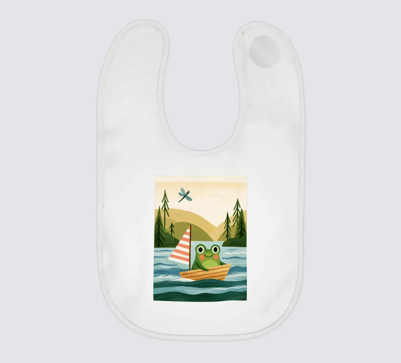 Frog Sailor Babylätzchen von Lilo