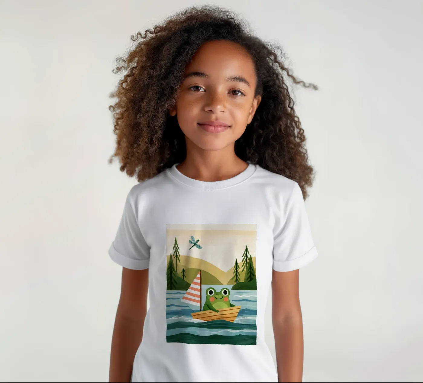 Frog Sailor t-shirt bambini da Lilo