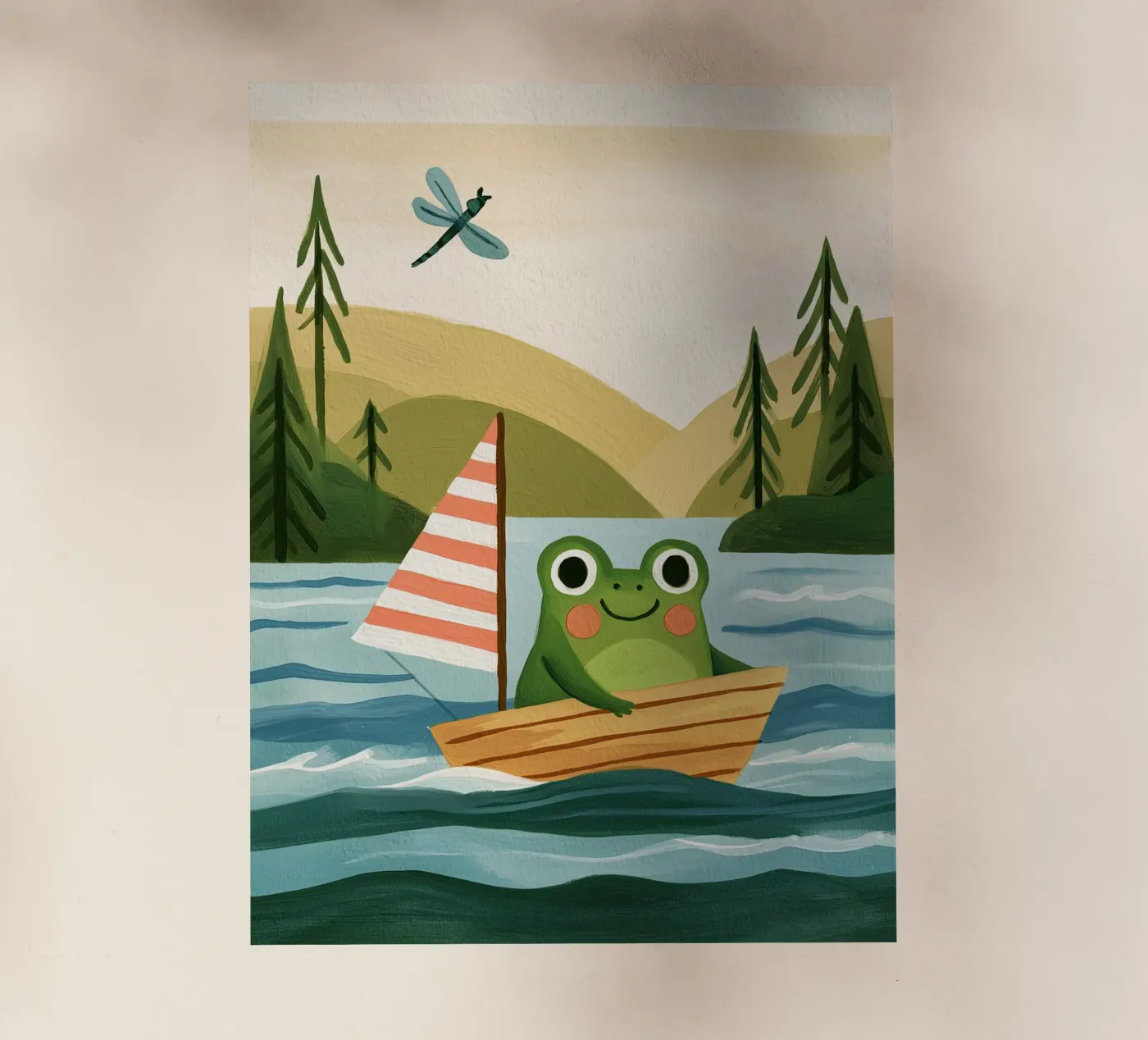 Frog Sailor pellicola backlit da Lilo