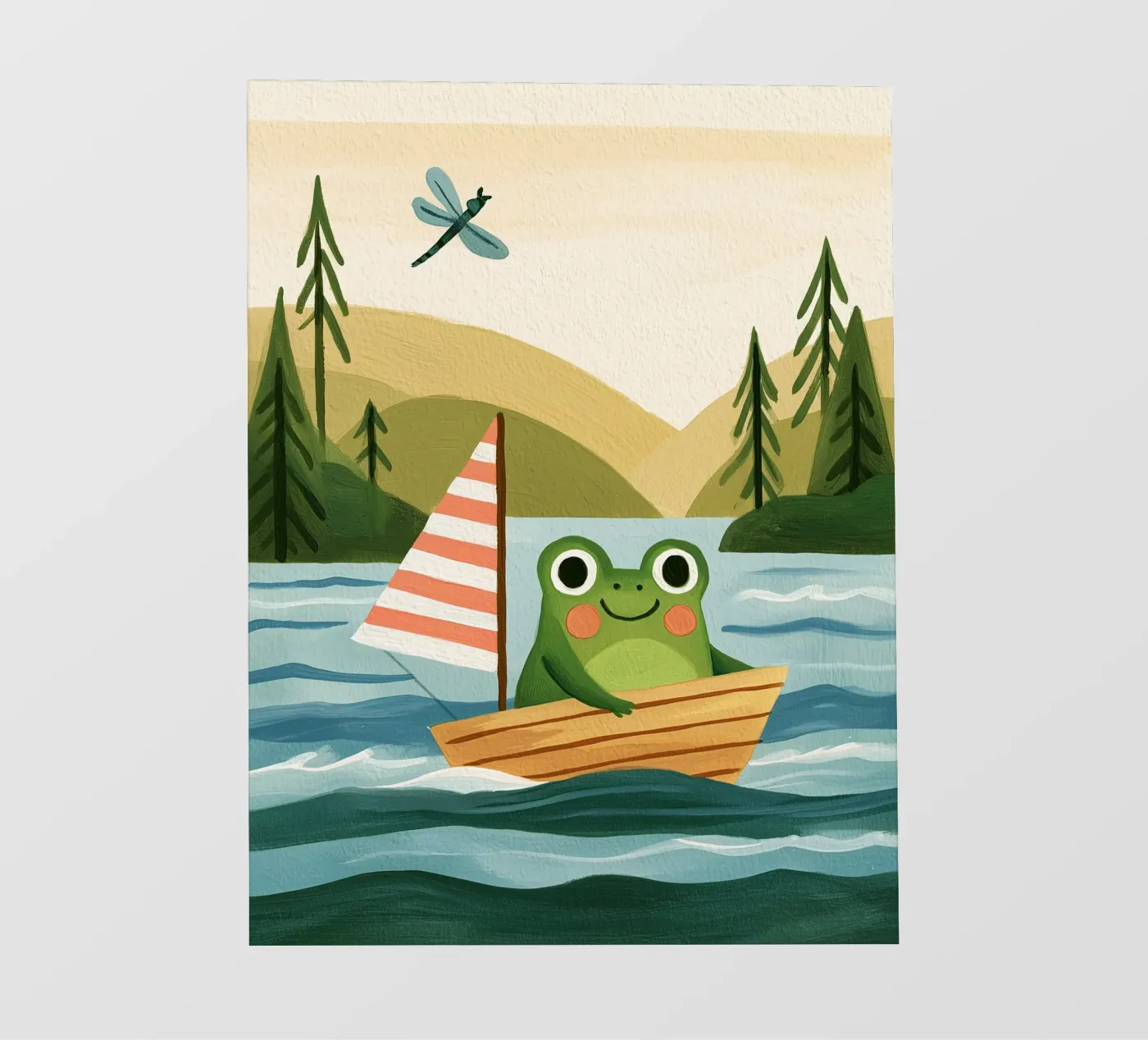 Frog Sailor pellicola backlit da Lilo