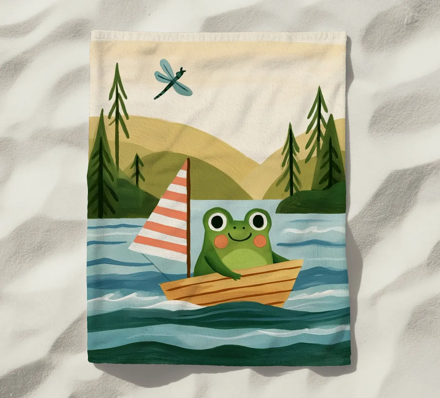 Frog Sailor telo mare da Lilo