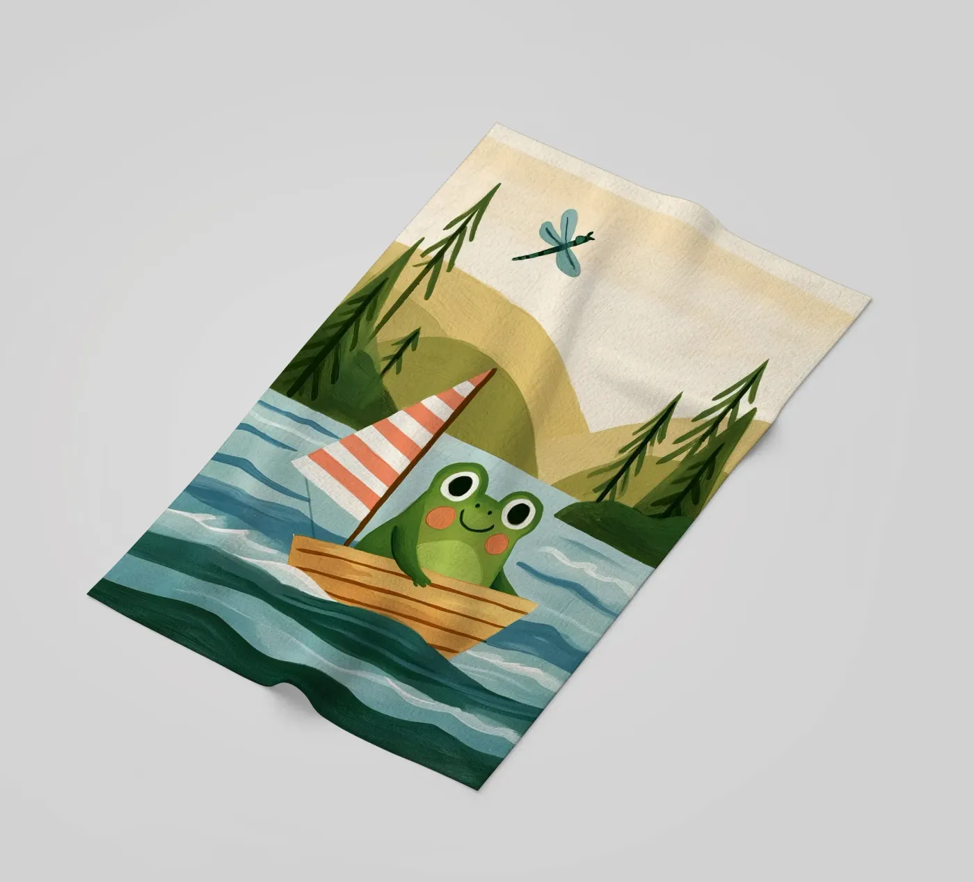 Frog Sailor telo mare da Lilo