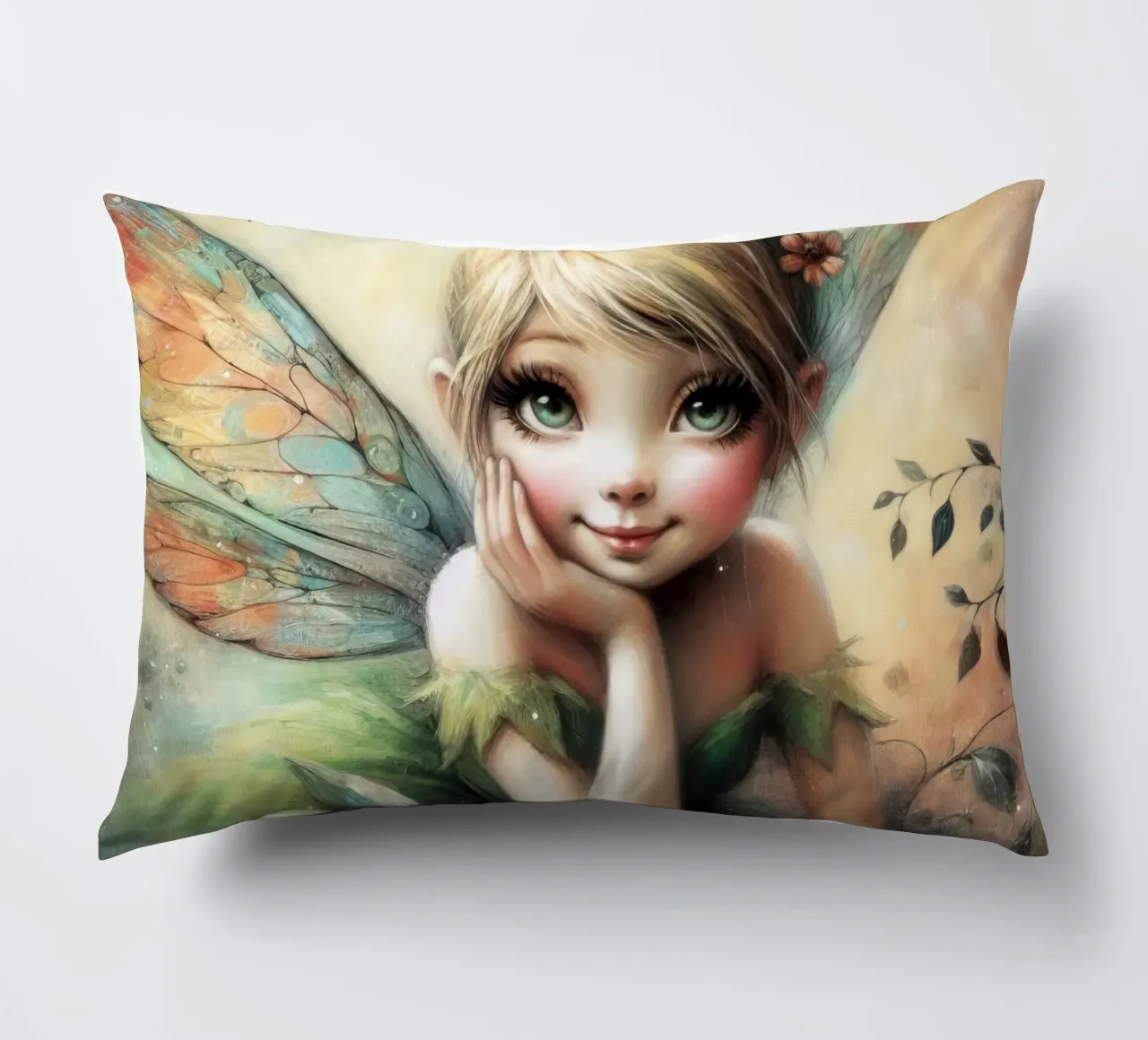 fairy tinkerbell decorative cushion by 🎁 ARTVI-SHOP