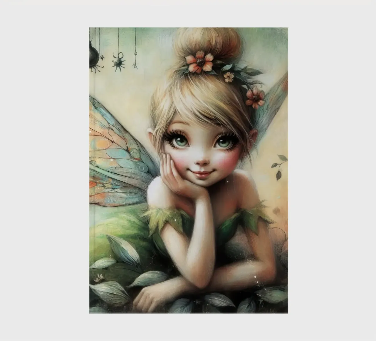 fairy tinkerbell notebook by 🎁 ARTVI-SHOP