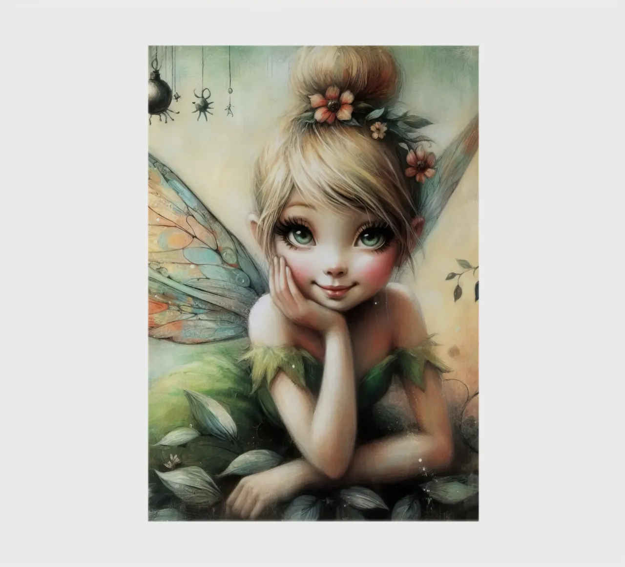 fairy tinkerbell notebook by 🎁 ARTVI-SHOP