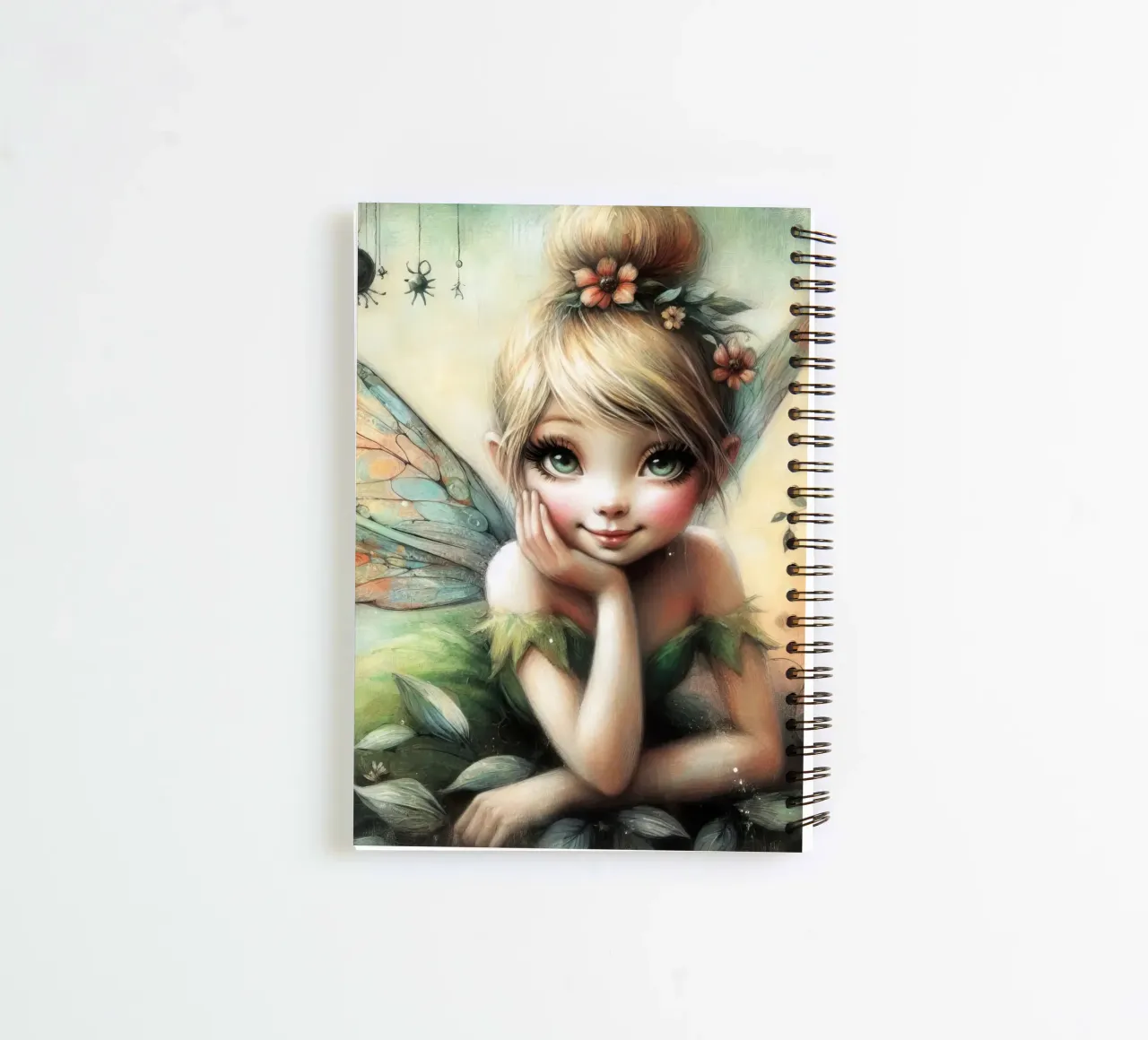 fairy tinkerbell spiral notebook by 🎁 ARTVI-SHOP