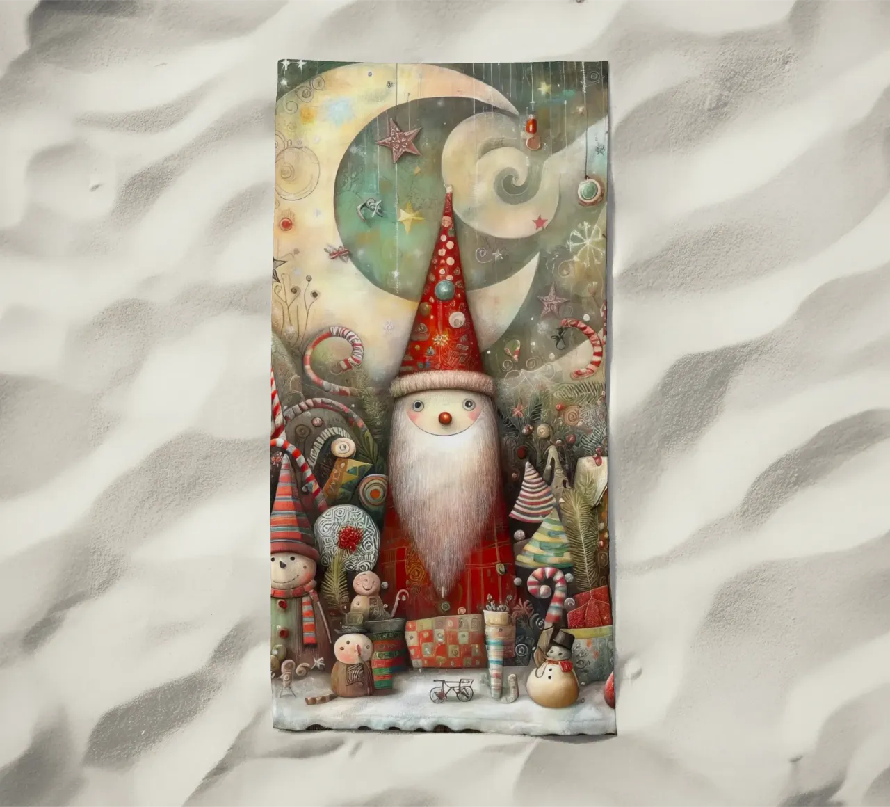 a capricious Santa Claus telo mare da ARTVI-SHOP