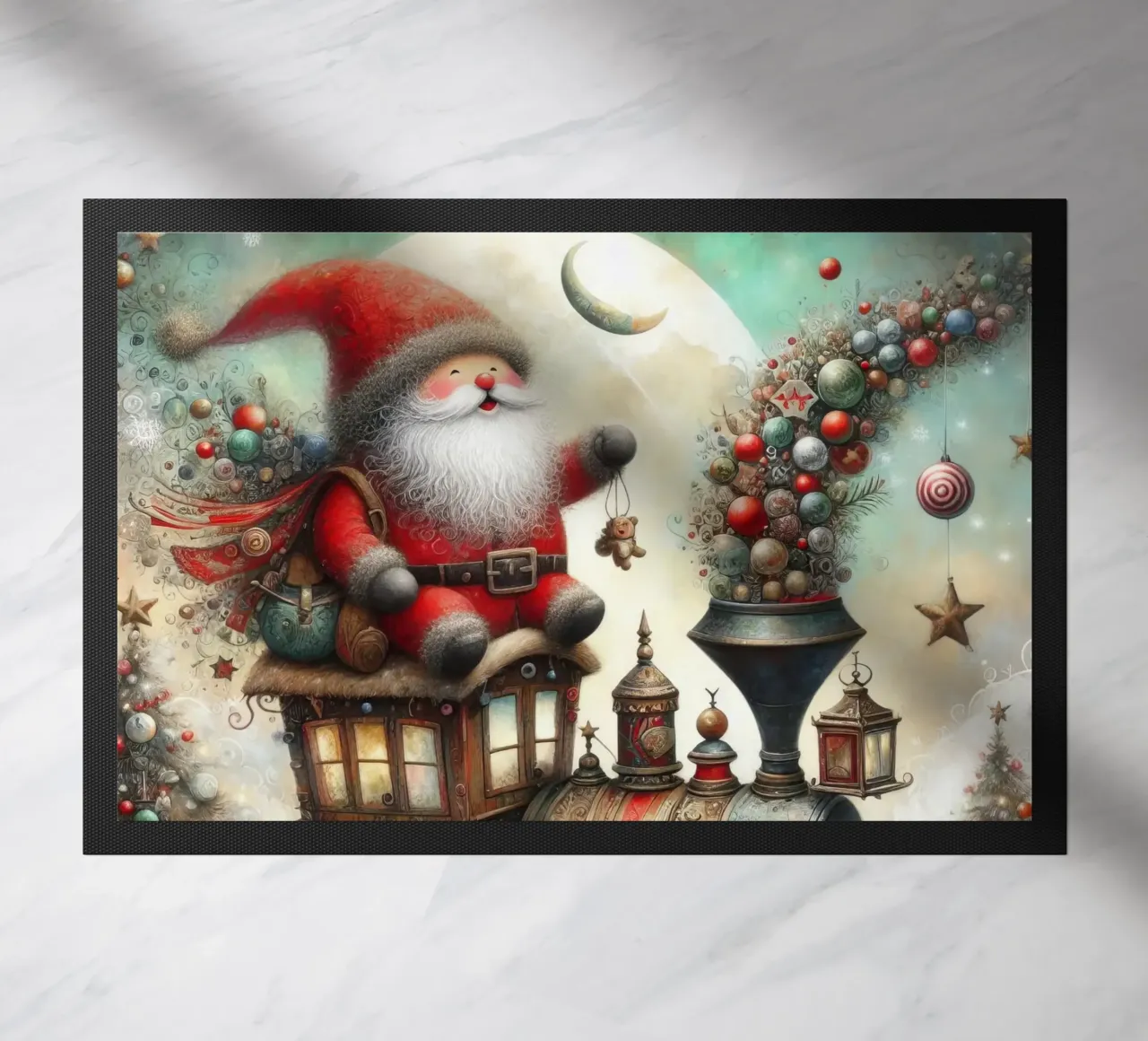 a capricious Santa Claus zerbino da ARTVI-SHOP