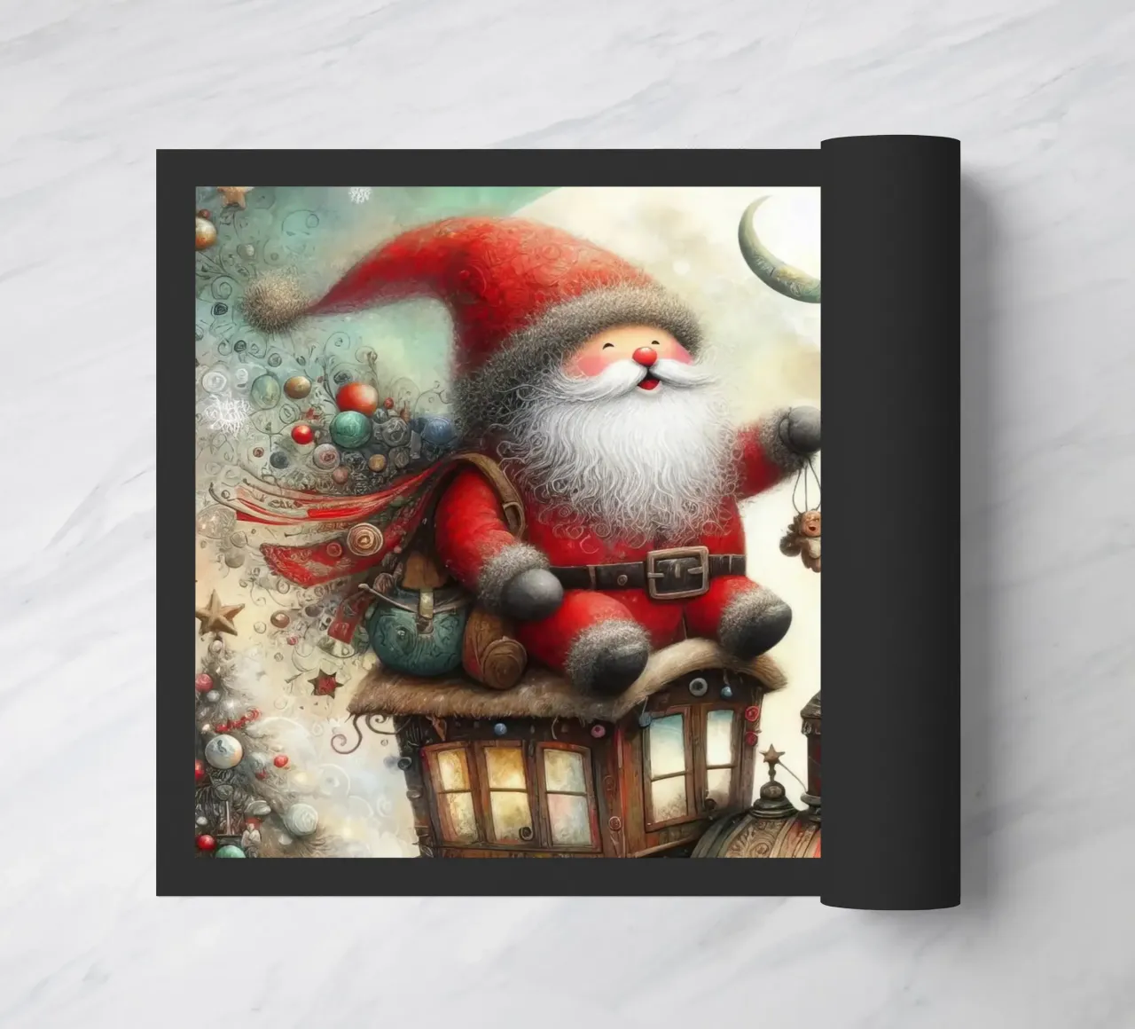 a capricious Santa Claus zerbino da ARTVI-SHOP