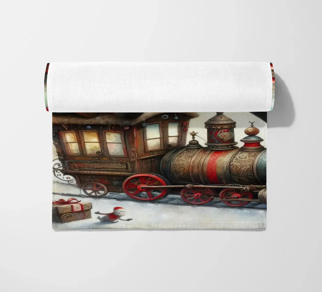 a capricious Santa Claus telo mare da 🎁 ARTVI-SHOP